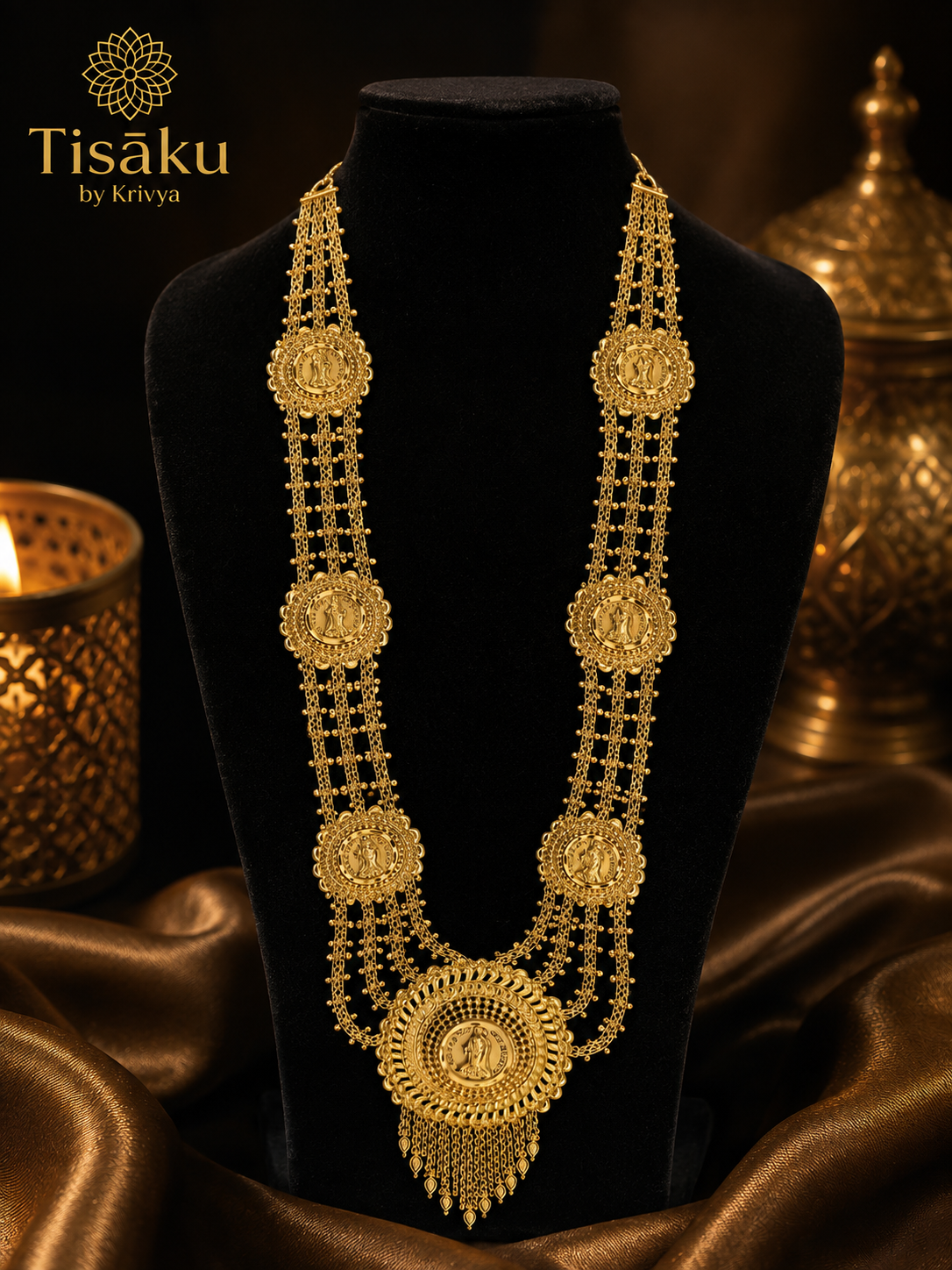 Lakshmi Coin Necklace