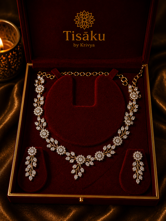 Crystal AD Necklace Set