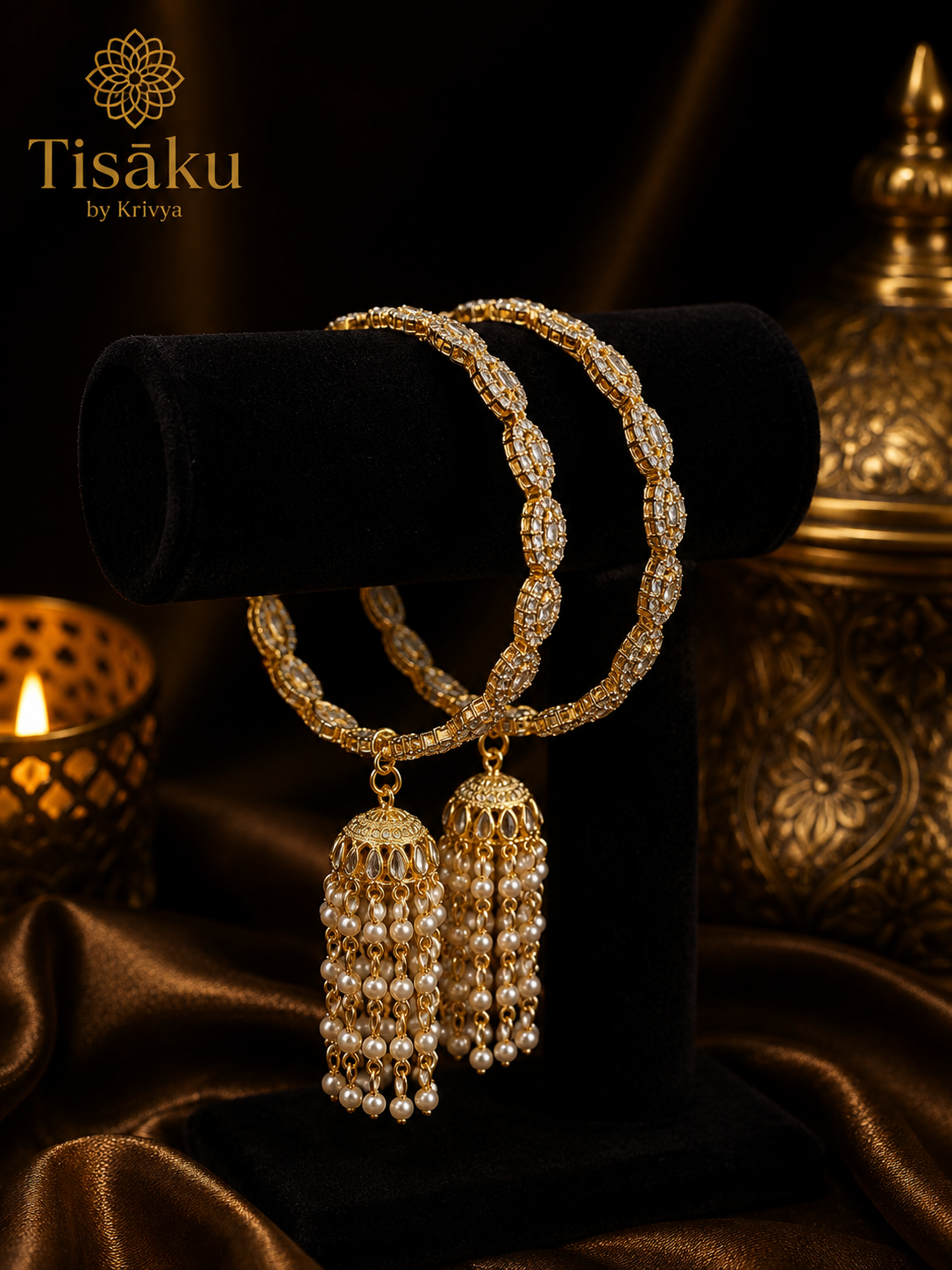 Crystal Jhumka chura